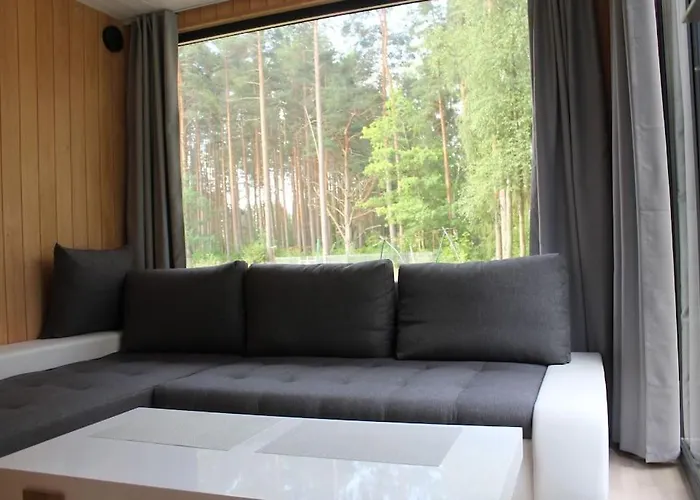 Minimaja Saunaga Vaatega Maennimetsale