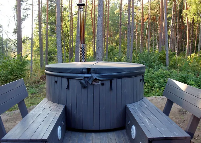 Holiday home Minimaja Saunaga Vaatega Maennimetsale